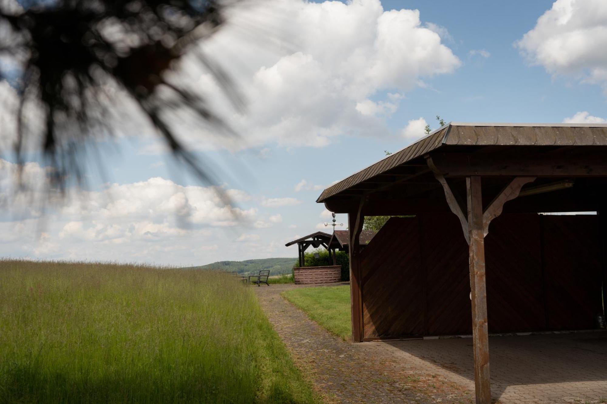 Idyllische Ferienwohnung Im Kalletal Екстериор снимка